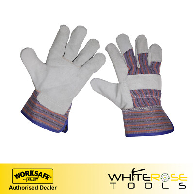 Sealey Rigger's Handschuhe 6 Paar Worksafe PSA