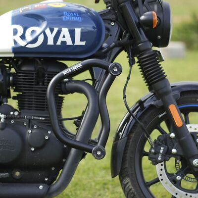 Passend für Royal Enfield ''THE BULL Engine Guard Crash Guard Pair, Black''...