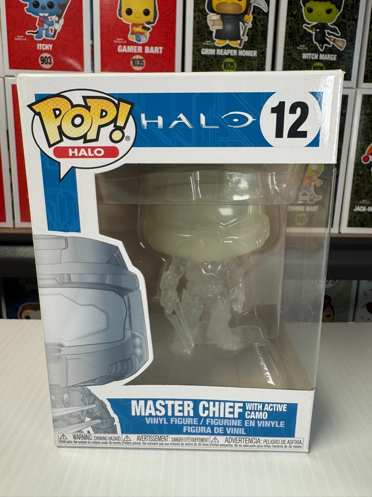 Funko Pop! Games: Halo Master Chief #12 (Legendary Spartan Vinyl Figure)