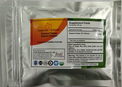 Passion Flower 10:1 Extract Powder Pure and High Quality 