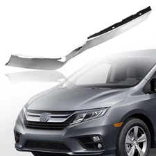 Fit 2018 2019 2020 Honda Odyssey Front Bumper Grille Chrome Trim Molding Left LH