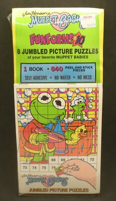 Muppets Babies Funforms  Picture Puzzles  Kermit   NOS