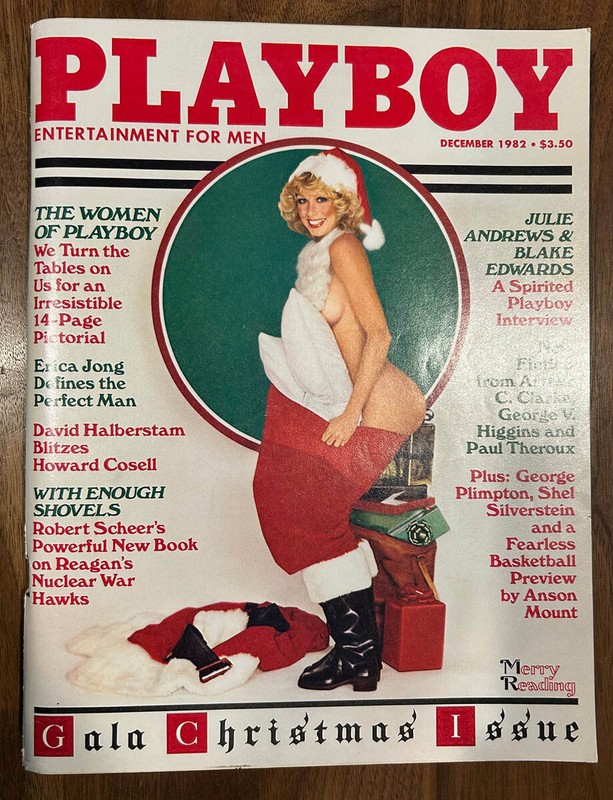Playboy Magazine December 1982 Gala Christmas Issue Complete With Michael Jordan