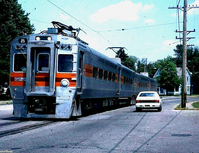 5x7 FARBFOTO CSS&SB #25 & #23 STREET-RUNNING 11 ST MICHIGAN CITY, IN 31.07.94