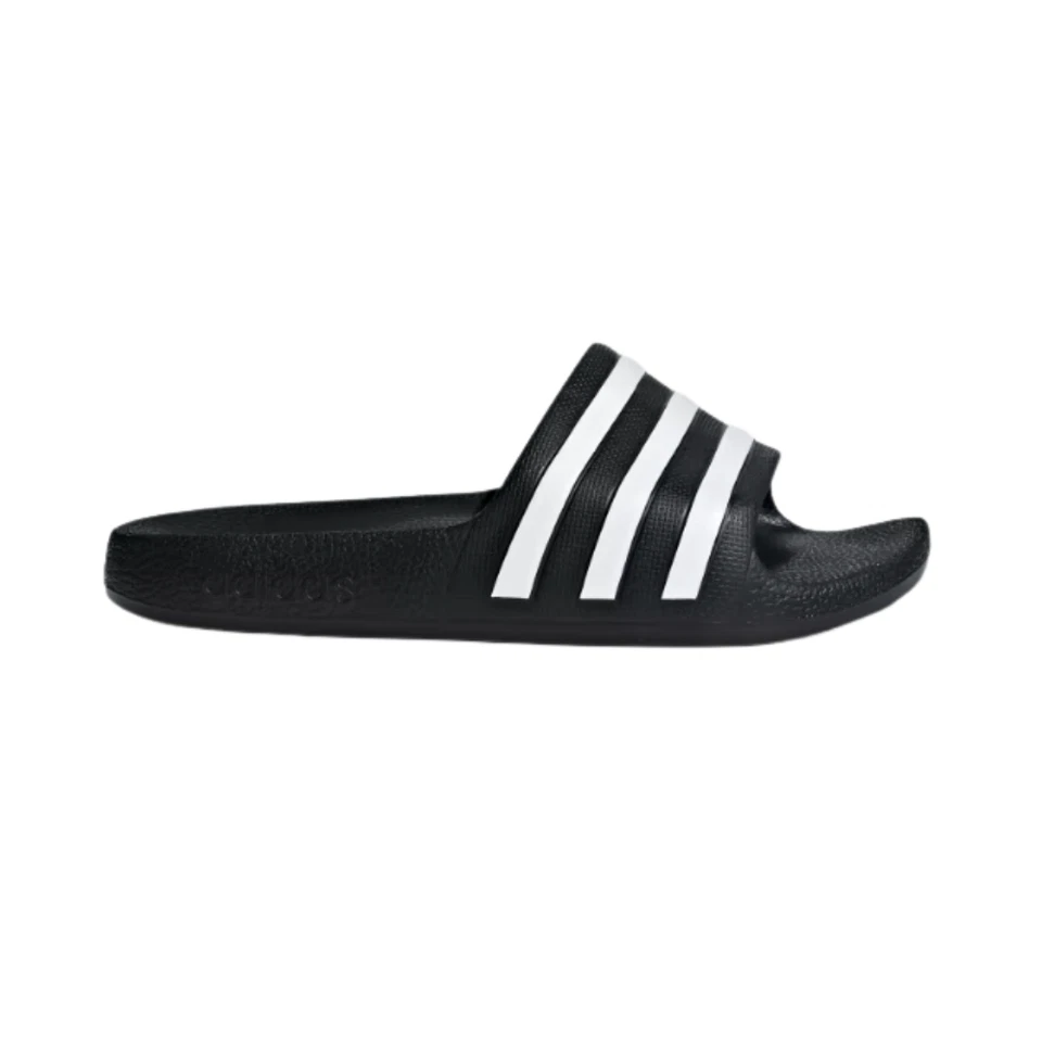 Adidas Adilette Aqua Black Kids Sliders Slides Flip Flops Sandals Slippers - Image 2 of 3
