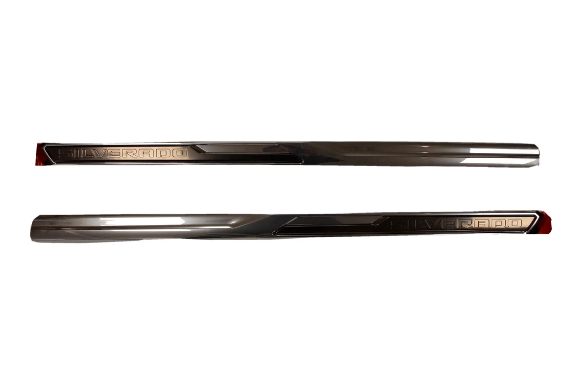 GM, Chevrolet Silverado Side Moldings Left 84804413 & Right  