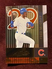 2002 Playoff Absolute Memorabilia #29 Cubs HOF Fred McGriff Baseball Card