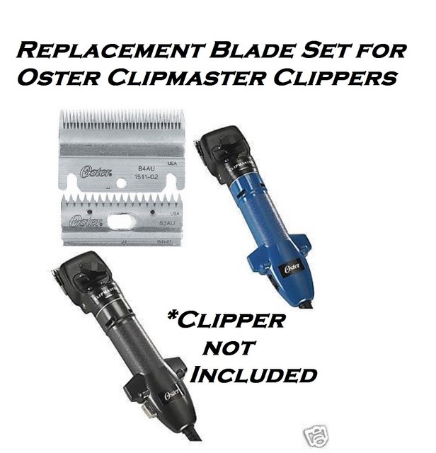 Replacement Blade Set for Oster/stewart Clipmaster Clip Master Clipper