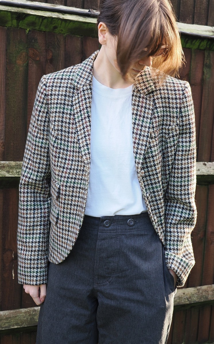 UK 12) JACK WILLS BLAZER (TWEED AUSTERBERRY JACKET) NEW WITH