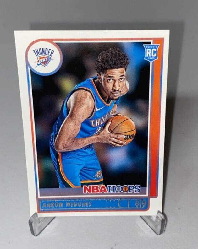 2021-22 Panini NBA Hoops Aaron Wiggins RC #247 Oklahoma City