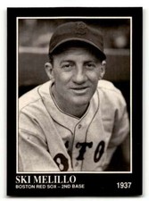 1991 Conlon Collection TSN #81 Ski Melillo    Boston Red Sox Baseball C ID:52929