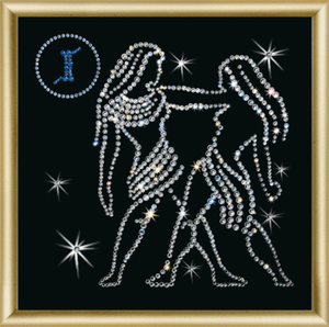 " Gemini " Set for Crystals Artwork " Gemini " Set for Crystals Artwork