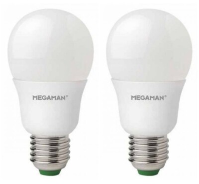 2 x Megaman 143372 LED Glühbirnen Opal GLS Style 4000K kaltweiß zum Einschrauben E27