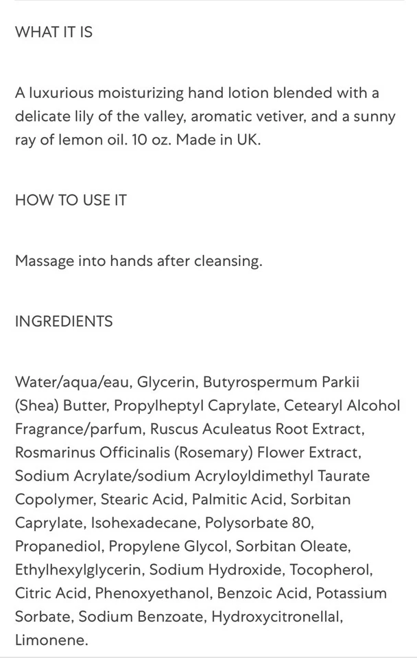 Botella bomba loción manual Molton Brown London PETTIGREE DEW 10 OZ/300 ml sellada Foto 2 de 4