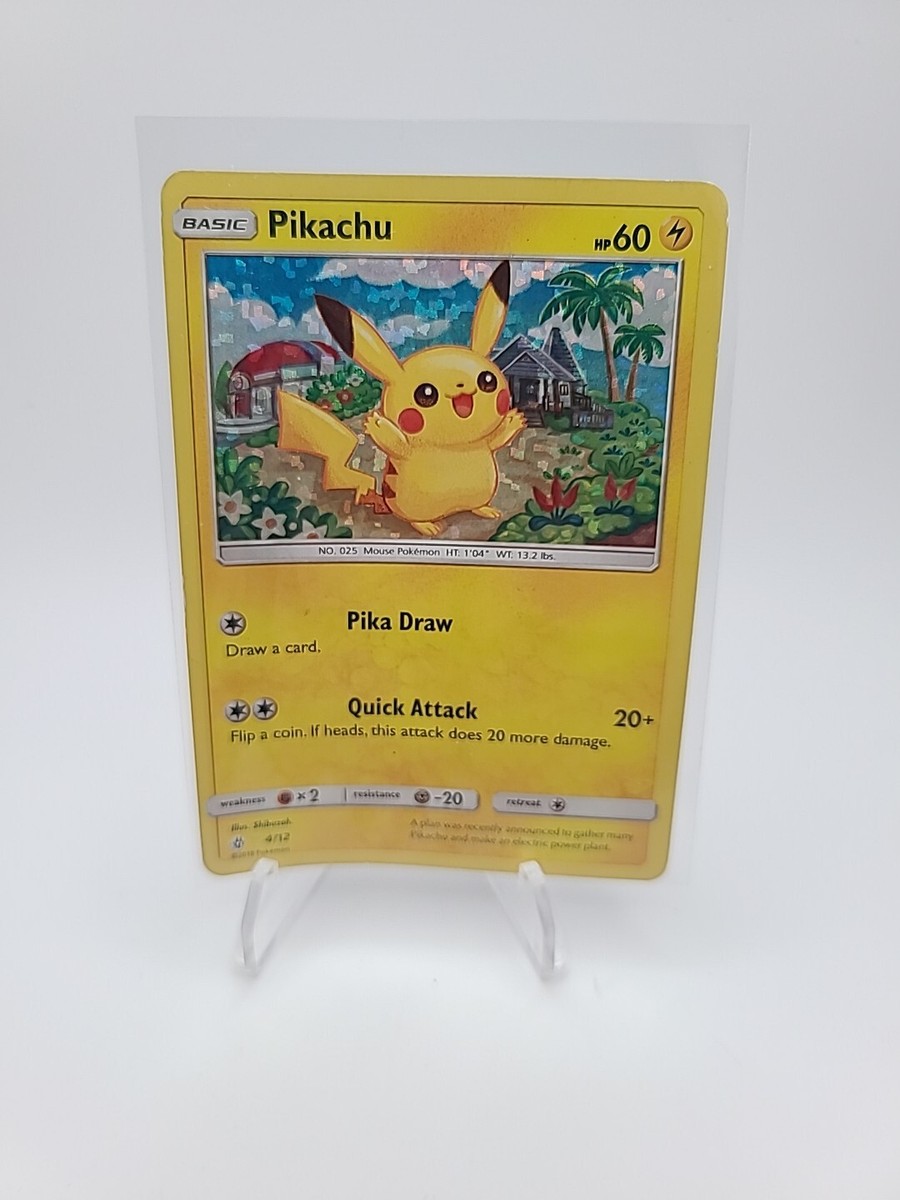 Pokmon TCG Pikachu McDonald's Promos 2018 4/12 Holo Promo Promo