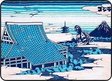 Godzilla Blanket 45 x 60 inches Comfy Lightweight Fleece Throw 