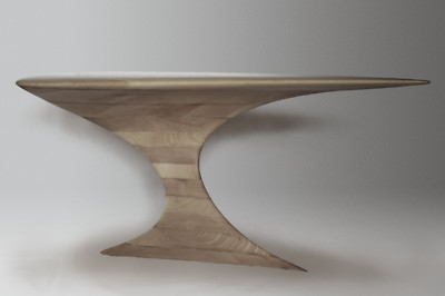 Tempus V1 - Coffee Table - 130- handcrafted - unique