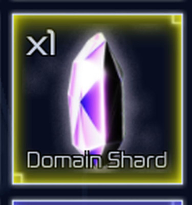 JUJUTSU INFINITE DOMAIN SHARD MUST BE LEVEL 300+