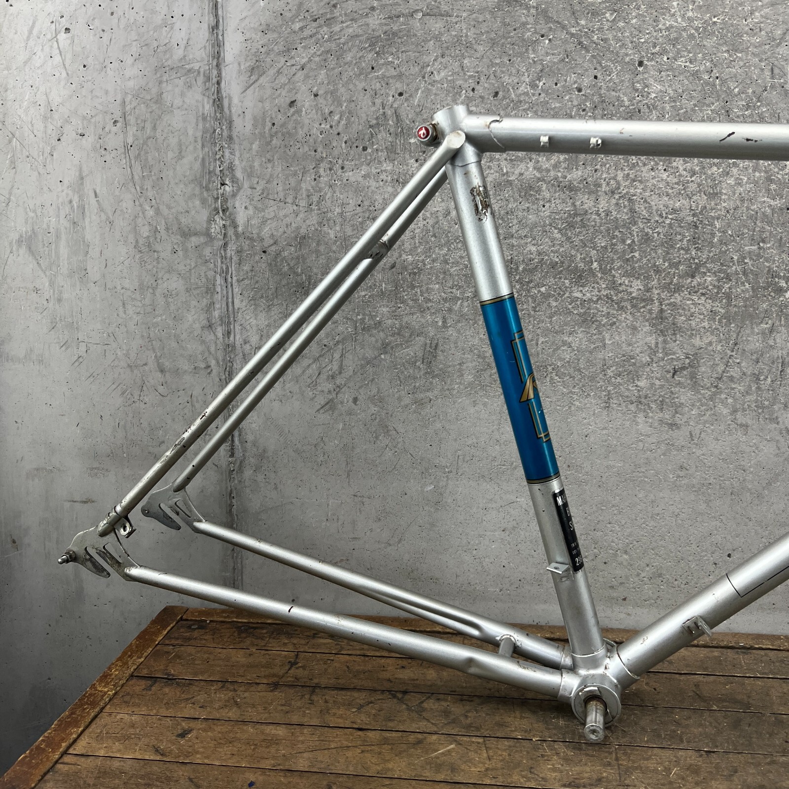 Vintage Raleigh Frame Set 49 cm 19 in Made England Small Lugged Steel