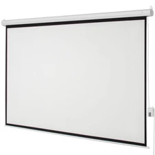 Leadzm 100" 4:3 Foldable Electric Motorized Projector Screen HD Theater + Remote