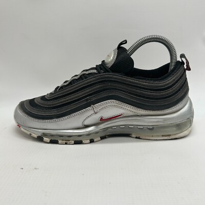 nike air max 97 silver and black