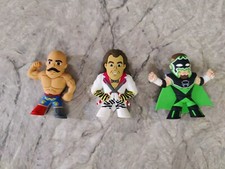 The Hurricane Shane Helms + Iron Shiek + Brutus Barber Beefcake Micro Brawlers 