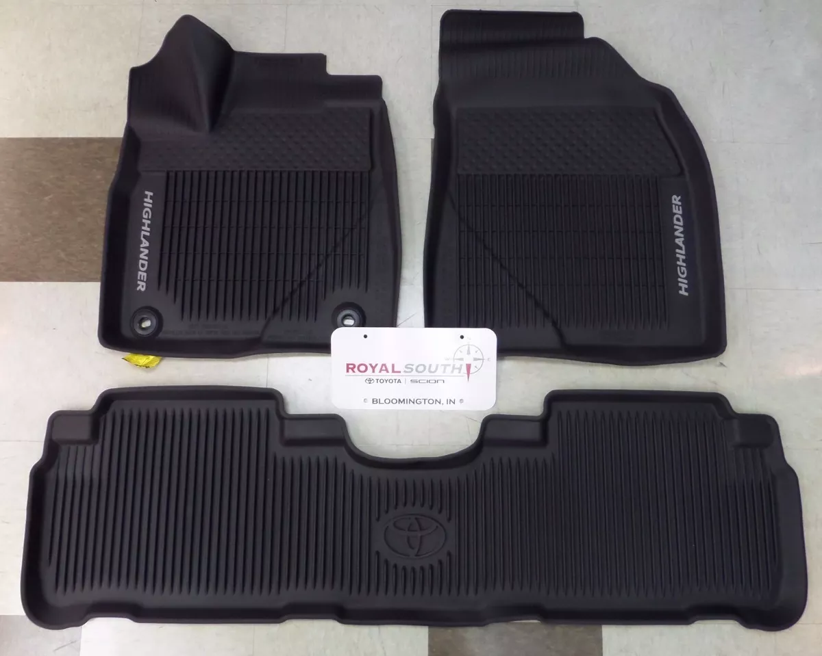 2014 toyota highlander floor on sale mats