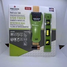 Precision ProFinder 550 Professional Digital Stud Finder & Torpedo Level (NEW)