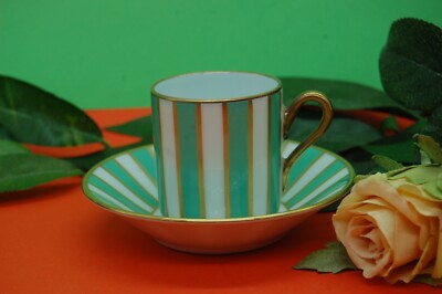 CLAUDIO LA VIOLA + RICHARD GINORI DOCCIA KAFFEE TASSE UNTERTASSE ITALY DESIGN B