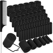56 Pcs Foam Sponge Hair Rollers Soft Sleeping Hair Curler for Hair Styling