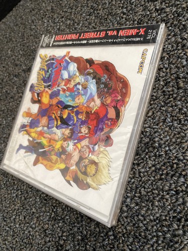 X-Men vs Street Fighter Sound Track CD Victor Capcom w/ Case Manual japan - Picture 3 of 4
