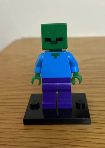 LEGO Minecraft Zombie Steve Minifigur 21147 21118 21128 21134