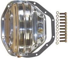 Dana 80 10 Bolt Rear Finned Polished Aluminium Differential Cover Ford Sd Dwr