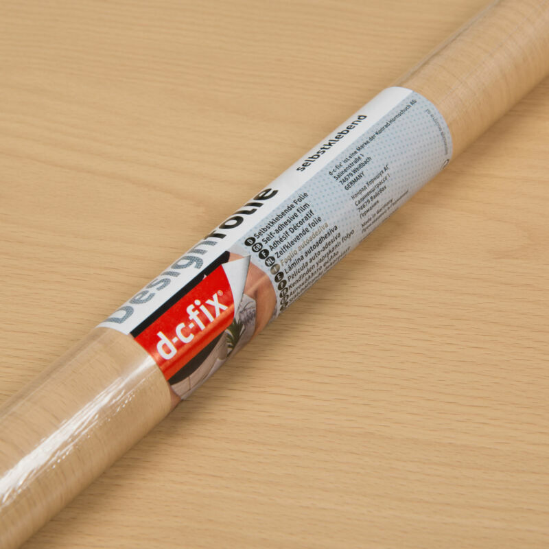 d-c-fix Vinyl Wrap Tyrol beech 67,5 cm x 2 m – Sticky Back Plastic | Self Adhesive Vinyl for Furniture, Kitchen Cabinets, Table & Window Sills – DIY Peel and Stick Wrap – Wipe Clean & Durable - Image 7