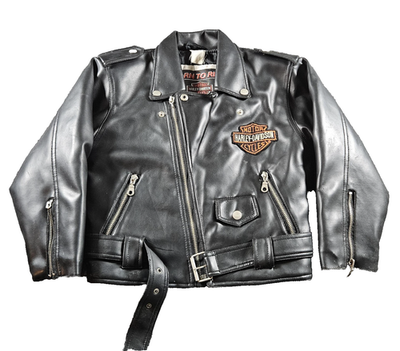 Harley-Davidson Jacket Youth Medium Black Born To Ride Biker