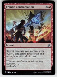 Frantic Confrontation #117 (Foil) - Avatar: The Last Airbender: Eternal-Legal