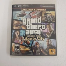 Grand Theft Auto Episodes from Liberty City PS3 PlayStation No Manual