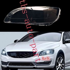 Fit For Volvo V60 Cross Country T5 Wagon 2015-18 Left Headlight Lens Cover+Glue