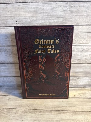 New! Grimm's Complete Fairy Tales Canterbury Classics Leather Bound Edition