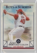 2024 Panini Boys of Summer Blue 67/99 Bartolo Colon #75 2o0