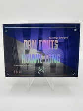 2025 Panini Silhouette Dan Fouts Howie Long Dual Patch Auto Booklet /99 1 on 1