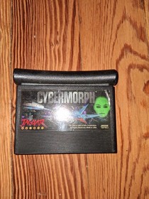 Atari Jaguar Console w/controller , composite cable , And Game Cybermorph