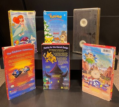 Vintage Pokemon VHS Video Tapes Pioneer Viz Video Lot of Six | eBay
