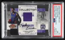 2009-10 Panini Threads Signatures 12/50 Tyreke Evans #4 PSA 7 Auto 2k0