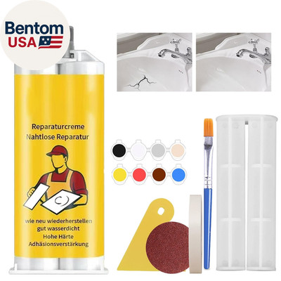 Tile and Granite Repair Kit, 2026 Upgraded Porcelain Tile Stone Crack Repair Kit