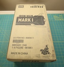 Hot Toys 1/6 Scale MMS605-D40 Iron Man Mark 1 - Brand New and Factory Sealed