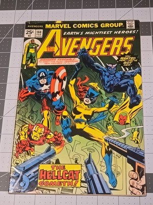 The Avengers #144  -Patsy Walker Becomes Hellcat Marvel Comics February 1976