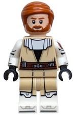 LEGO Star Wars Obi-Wan Kenobi Minifigure Clone Wars V19 Torrent 2025 Lightsaber
