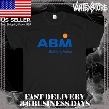 NEW SHIRT ABM BUILDING INDUSTRIES LOGO MEN'S T-SHIRT FUNNY AMERICAN SIZE S-5XL