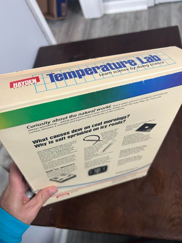 Temperature Lab Software Commodore 64 NIB - 1985 - Hyden Software | eBay